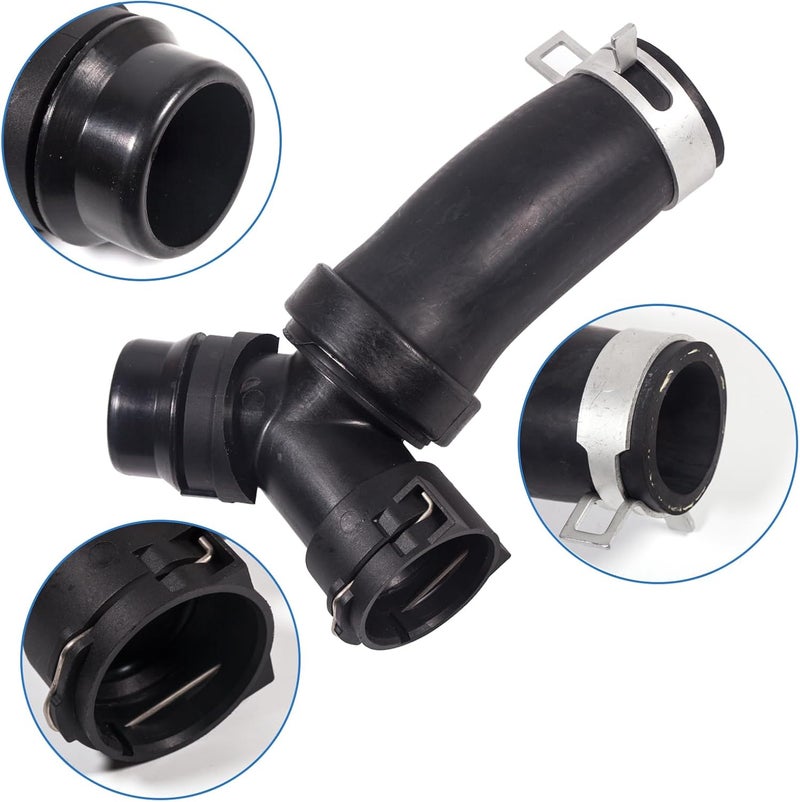BEONEO 626-541 for Ford F150 Engine Heater Hose Water Pump T-Connector Hose&Engine Coolant Pipe O-Ring Lobo Mustang 2011 2012 2013 2014 2015 2016 2017 2018,2011-2014 Lincoln Mark LT DR3Z-8566-A DR-3Z8566-A - Image 2